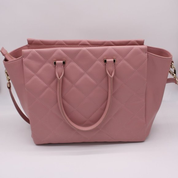 Kate Spade New York Emerson Place Hayden Quilted Tote Bag Pink Purse MSRP $525